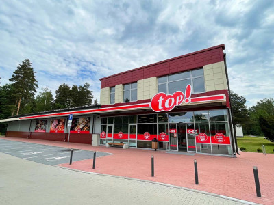 Shop shelves in Salaspils 1